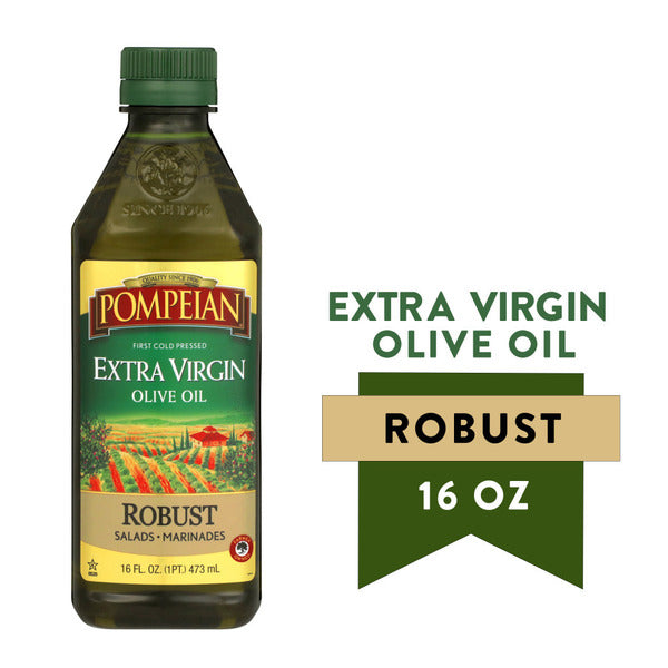 Pompeian Robust Extra Virgin Olive Oil  DestGlow