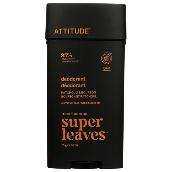 Super Leaves Men Deodorant - Patchouli &amp; Bourbon  DestGlow