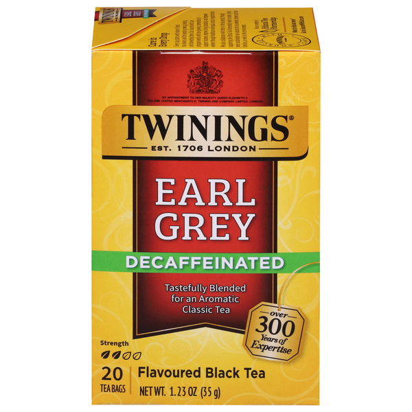 Twinings Earl Grey Black Decaffeinated Tea Bags  DestGlow