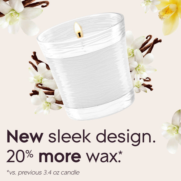 Glade Single Wick Candle, Sheer Vanilla Embrace  DestGlow