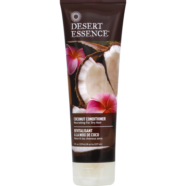 Desert Essence Conditioner, Coconut, Nourishing for Dry Hair  DestGlow