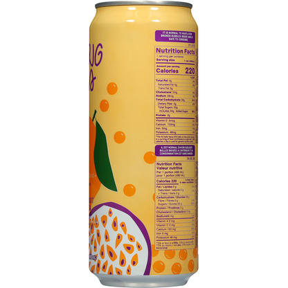 Pocas Mango Passion Fruit Green Tea Popping Boba Drink