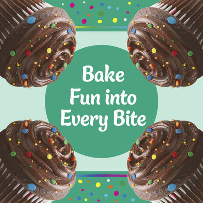 Pillsbury Funfetti Chocolate Cake Mix with Candy Bits, 15.25 Oz Box