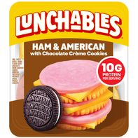 Lunchables Ham &amp; American with Chocolate Creme Coo...
️  DestGlow
