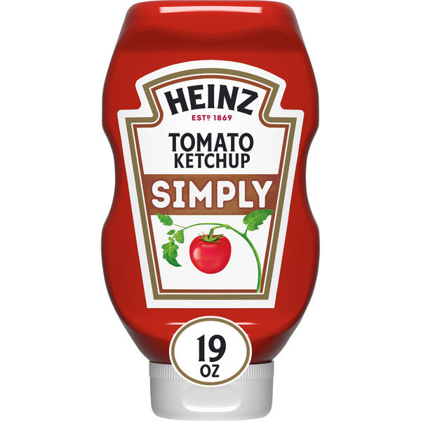 SIMPLY HEINZ Simply Tomato Ketchup with No Artificial Sweeteners  DestGlow
