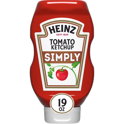 SIMPLY HEINZ Simply Tomato Ketchup with No Artificial Sweeteners