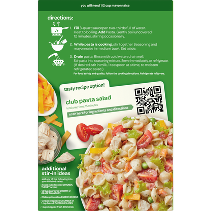 Betty Crocker Pasta Salad, Ranch &amp; Bacon