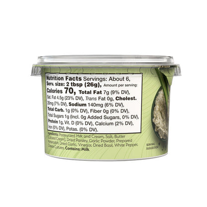 Castello Garlic &amp; Herbs Whipped Dip Cheese