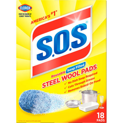 S.O.S. Steel Wool Soap Pads