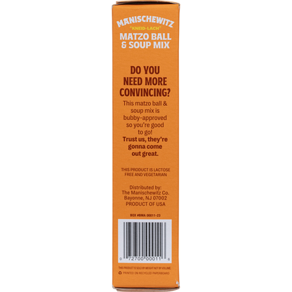Manischewitz Matzo Ball &amp; Soup Mix