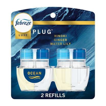 Febreze Plug In Air Freshener Scented Oil Refill Ocean