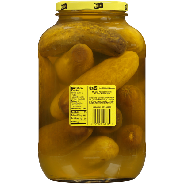 Mt. Olive Kosher Dills Pickles  DestGlow