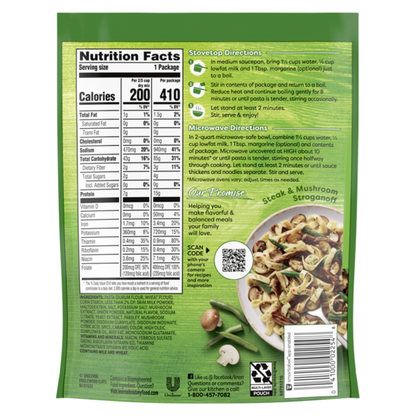 Knorr Pasta Sides Stroganoff Fettuccine