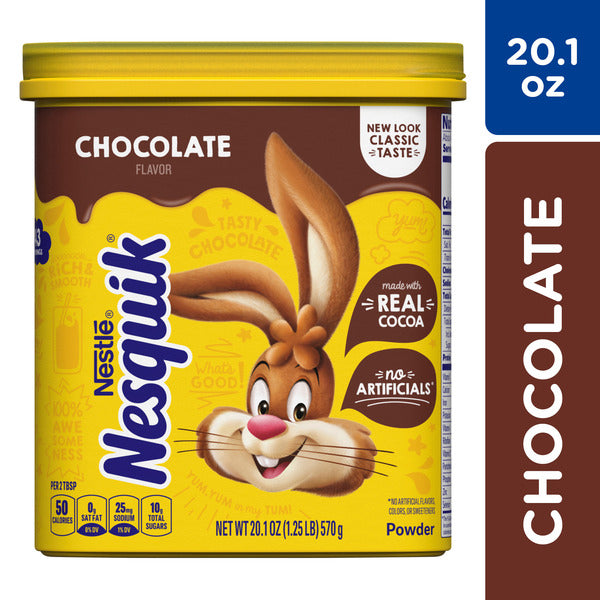 Nestlé NESQUIK Chocolate Powder Drink Mix  DestGlow