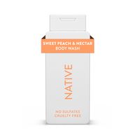 Native Sweet Peach &amp; Nectar Body Wash️  DestGlow
