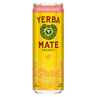 Yerba Madre Organic Yerba Mate Sparkling Grapefruit Ginger