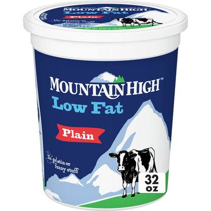 Mountain High Yoghurt Low Fat Plain Yogurt