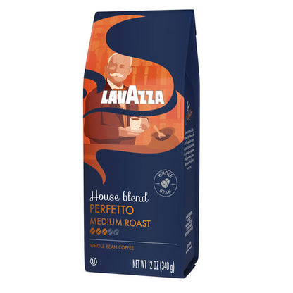 Lavazza House Blend Perfetto Medium Roast Whole Bean Coffee