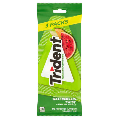 Trident Watermelon Twist Sugar Free Gum  DestGlow
