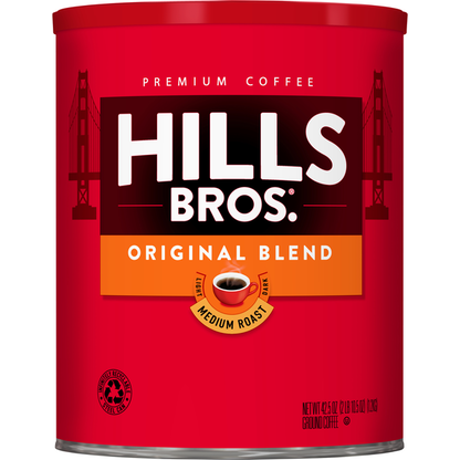Hills Bros. Coffee, Ground, Medium Roast, Original Blend