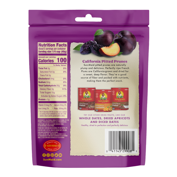 Sun-Maid California Whole Pitted Prunes