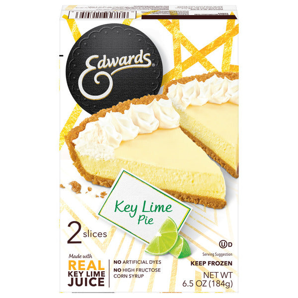 Edwards Singles Desserts Frozen Key Lime Pie Slices  DestGlow