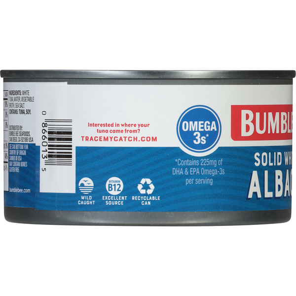 Bumble Bee Albacore Solid White in Water Tuna  DestGlow