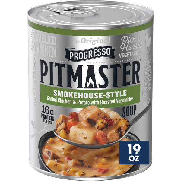 Progresso Pitmaster Grilled Chicken and Potato with Roasted Vegetables Soup  DestGlow