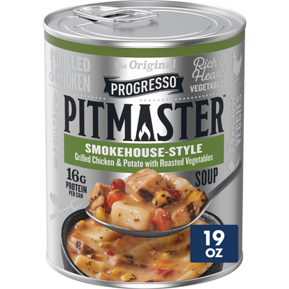 Progresso Pitmaster Grilled Chicken and Potato with Roasted Vegetables Soup  DestGlow