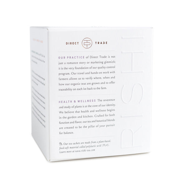 Rishi Tea &amp; Botanicals Lavender Mint, Tea Sachets  DestGlow
