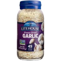 Litehouse Herb, Freeze -Dried Garlic️  DestGlow
