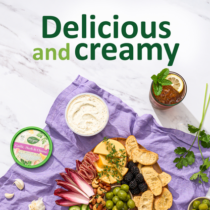 Marzetti Garlic, Herb &amp; Cheese Veggie Dip, 12 fl. oz. Tub
