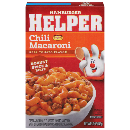 Hamburger Helper Pasta &amp; Sauce Mix, Chili Macaroni