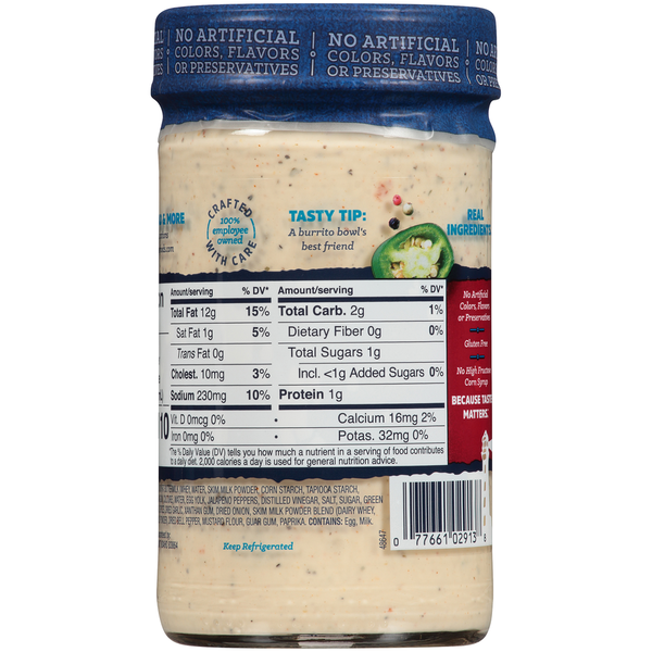 Litehouse Jalapeño Ranch Dressing &amp; Dip  DestGlow