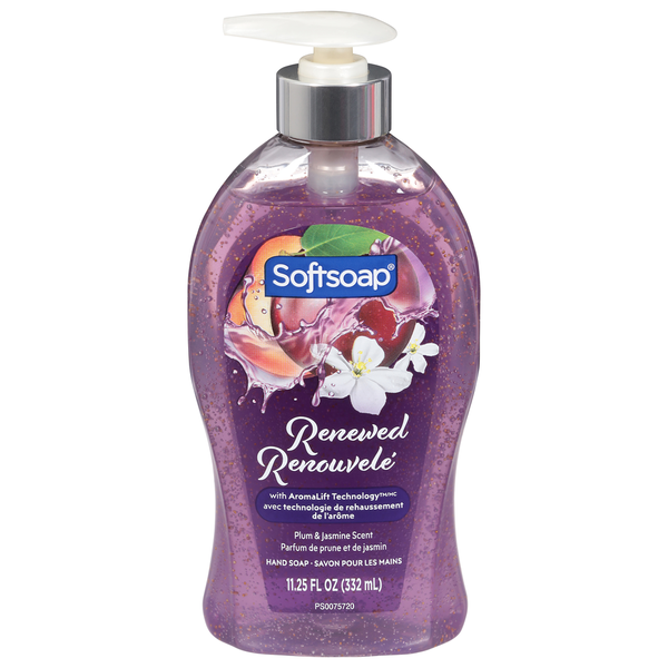 Softsoap Hand Soap, Plum &amp; Jasmine Scent  DestGlow