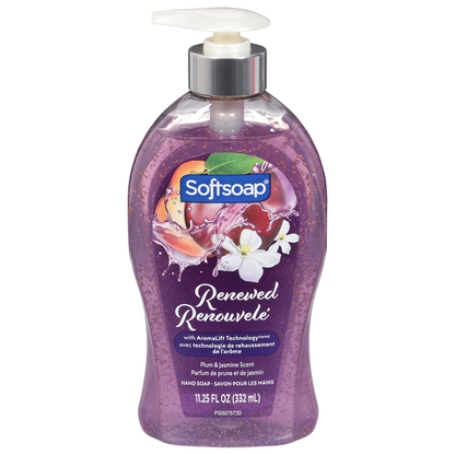 Softsoap Hand Soap, Plum &amp; Jasmine Scent  DestGlow