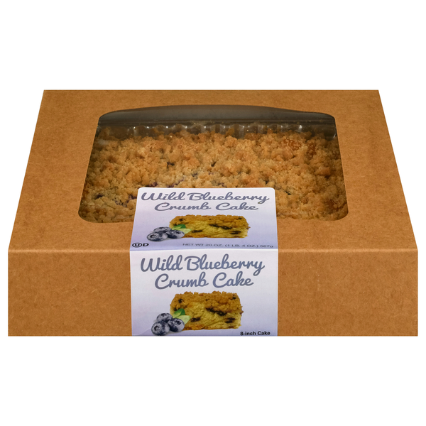 Table Talk Wild Blueberry Crumb Cake