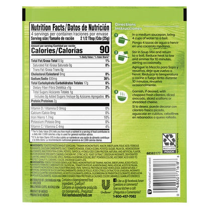 Knorr Sopa/Pasta Soup Mix Tomato Based Alphabet Pasta