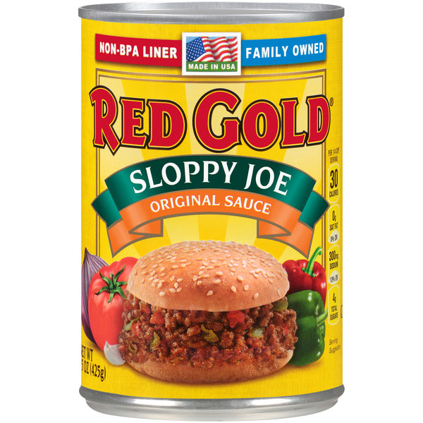 Red Gold Sloppy Joe Original Sauce  DestGlow