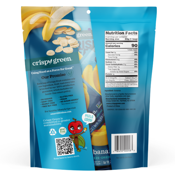 Crispy Green Crispy Fruit All Banana  DestGlow