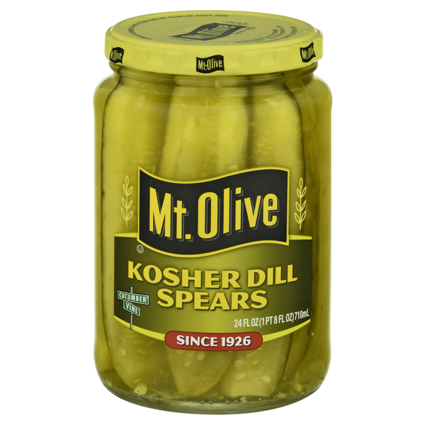 Mt. Olive Kosher Dill Pickle Spears  DestGlow