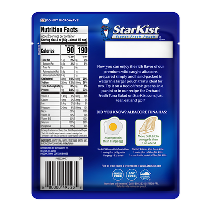StarKist Wild Caught Albacore White Tuna in Water