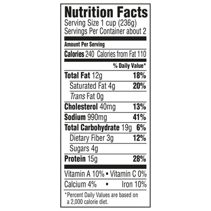 Hormel Chili Hot No Beans, 15 OZ