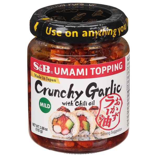 S&amp;B Crunchy Garlic, Mild  DestGlow