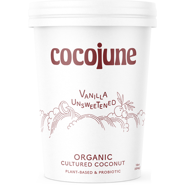 cocojune Cultured Coconut Organic Vanilla Unsweetened  DestGlow