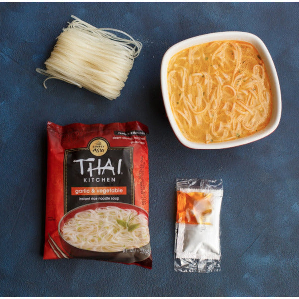 Thai Kitchen Gluten Free Garlic &amp; Vegetable Instant Rice Noodle Soup  DestGlow
