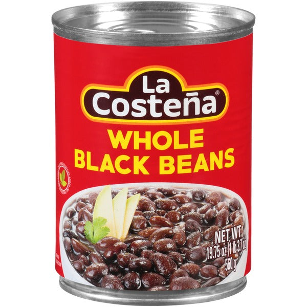 La Costeña Whole Black Beans  DestGlow
