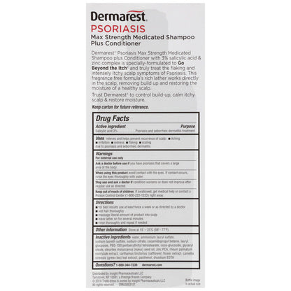 Dermarest Medicated Shampoo Plus Conditioner
