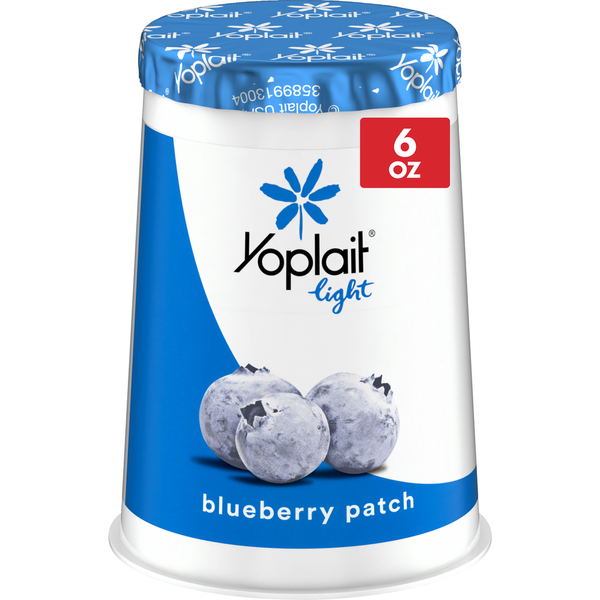 Yoplait Light Blueberry Patch Fat Free Yogurt Cup