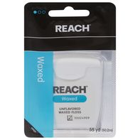 REACH Floss, Unflavored Waxed️  DestGlow
